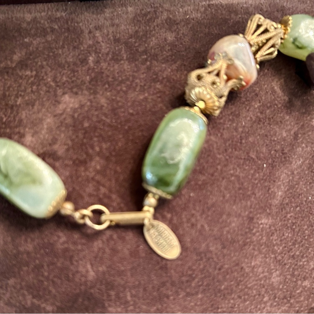 Vintage Miriam Haskell Signed Set - image 2